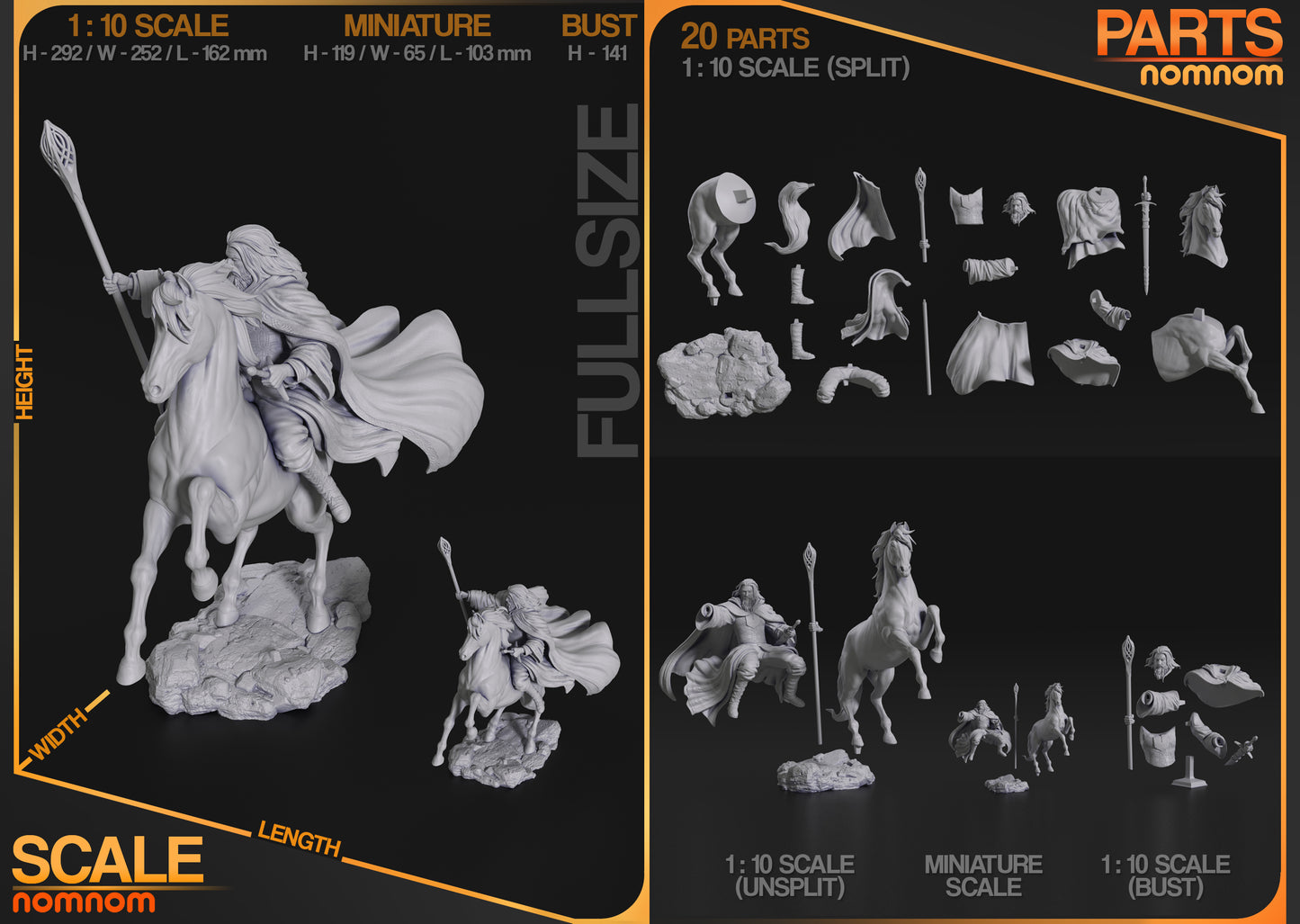 NomNom Figures - Gandalf, The Lord of The Rings