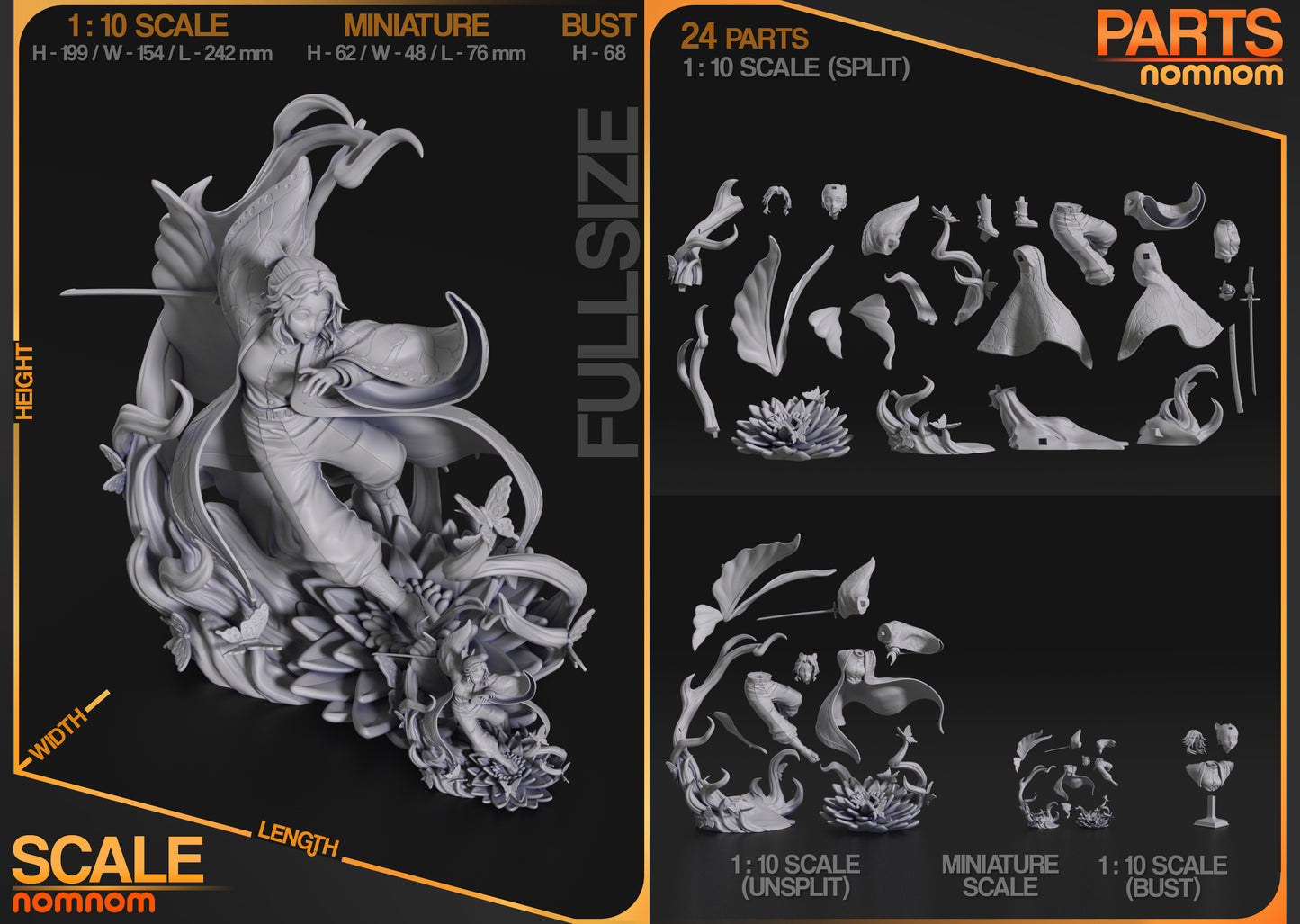 NomNom Figures - Shinobu, Demon Slayer