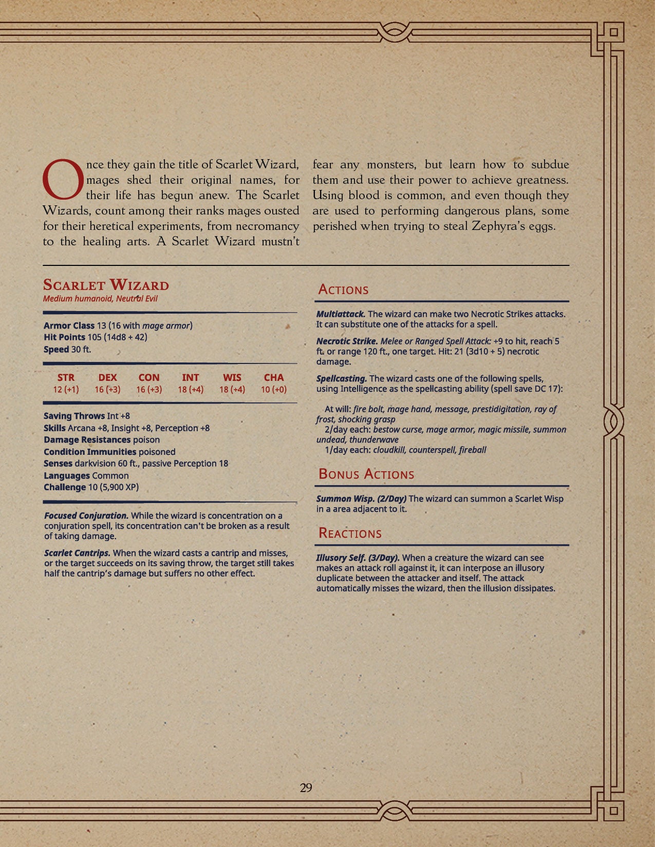 Loot Studio - Scarlet Wizard  - Dawnkeep Assault 2025 November