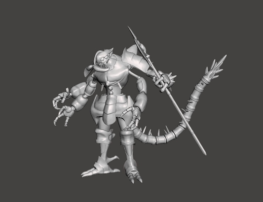 Overlord - Cocytus, Guardian of the Fifth Floor of the Great Tomb of Nazarick (9cm)