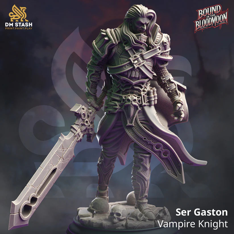 DM Stash - Ser Gaston Vampire Knight - Bound in the Bloodmoon 2024 October Release