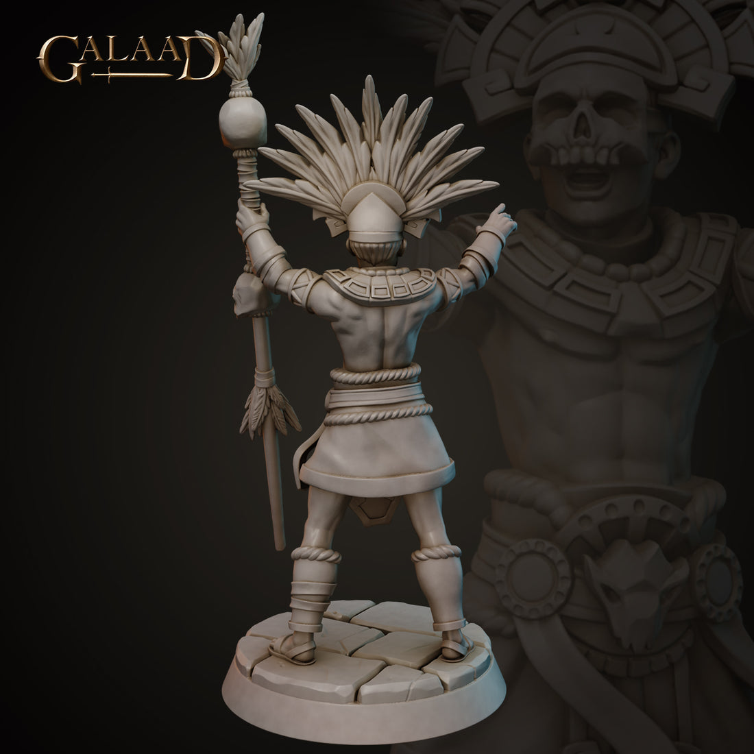 Galaad - Shaman Human Sorcerer - Aztecs 2023 April