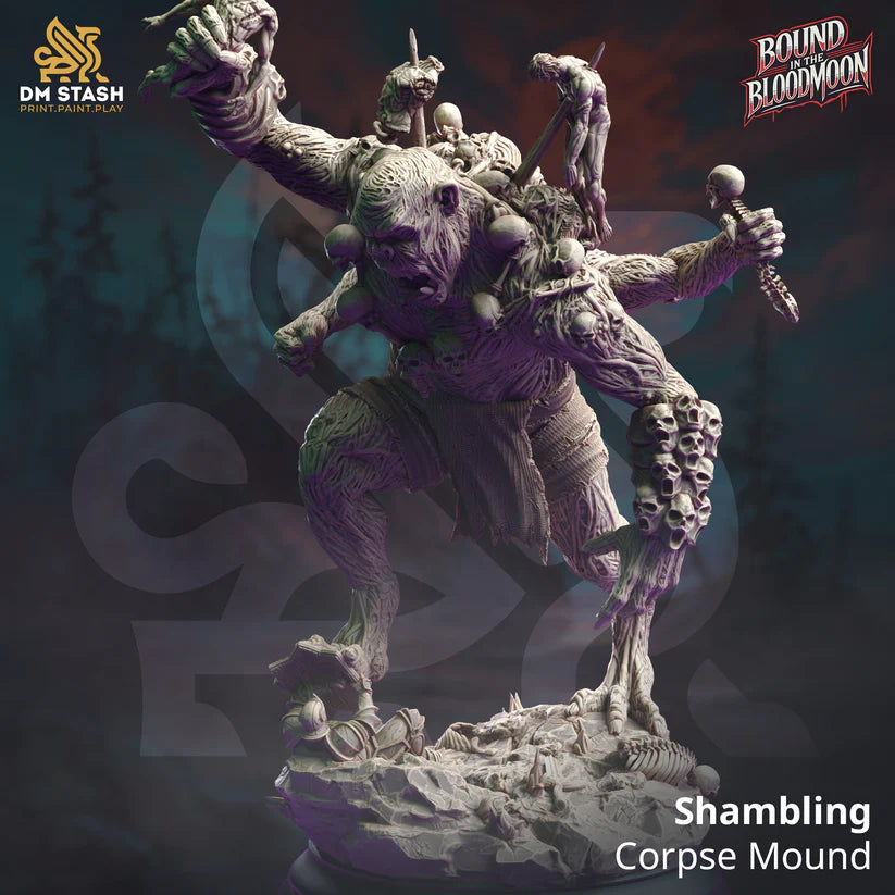 DM Stash - Shambling Corpse Mound (Huge) - Bound in the Bloodmoon 2024 October Release