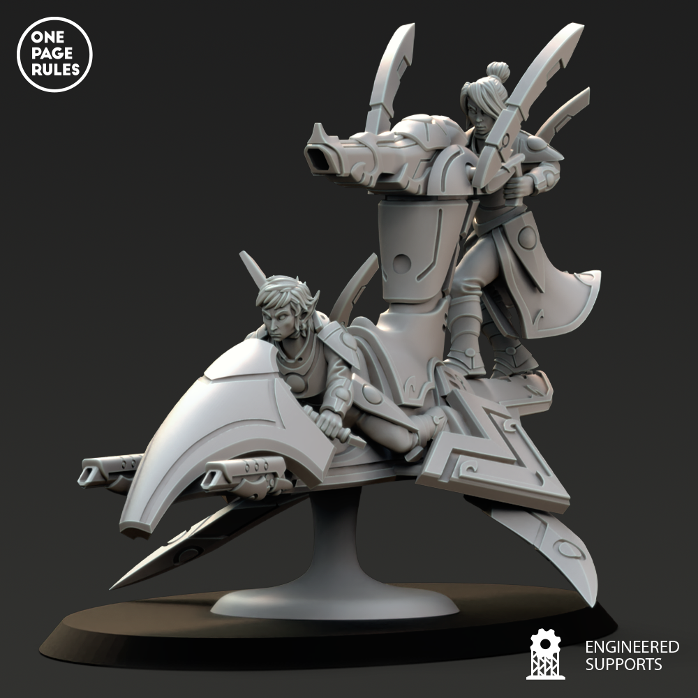 One Page Rules - Heavy Jetbike, Aeldari 2024 August