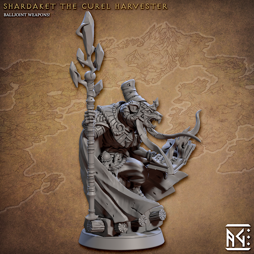 Artisan Guild - Ratfolk Shardaket the Cruel Harvester - Sandfang Ratkins 2023 July