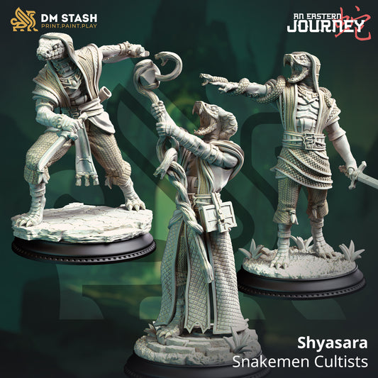 DM Stash - Shyasara, Yuan-Ti Cultists - An Eastern Journey 2024 December