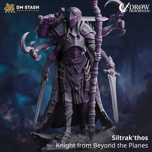 DM Stash - Siltrak'thos, Knight from Beyond the Planes - Drow from Beyond 2025 August