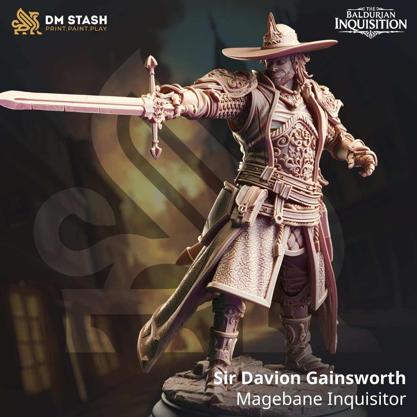 DM Stash - Sir Davion Gainsworth - Baldurian Inquisition 2025 March