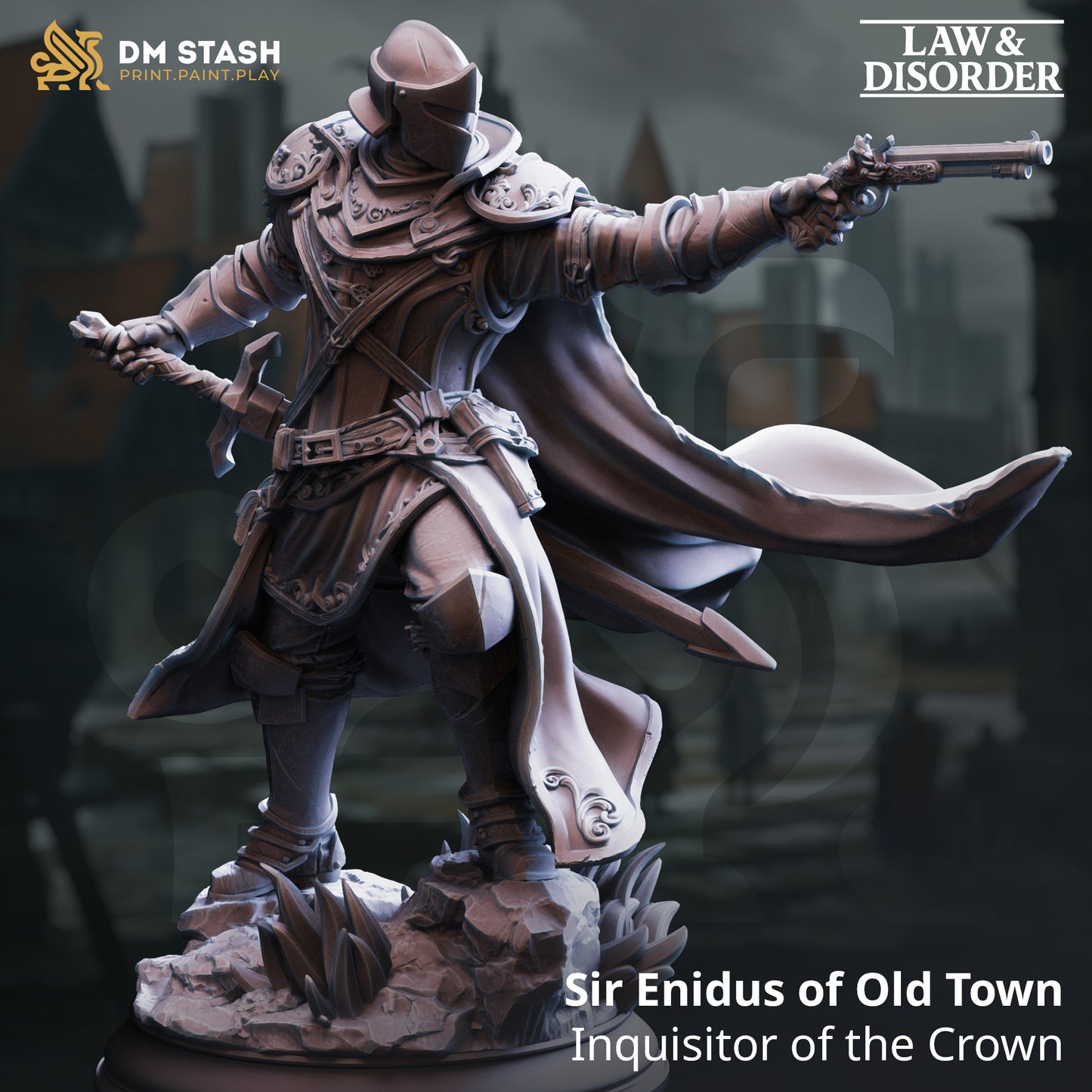 DM Stash - Sir Enidus of Old Town, Inquisitor of the Crown - Law & Disorder 2025 December