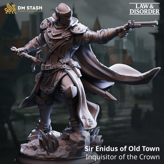 DM Stash - Sir Enidus of Old Town, Inquisitor of the Crown - Law & Disorder 2025 December