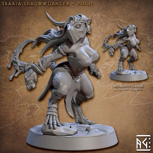 Artisan Guild - Ratfolk Skaria Shadowdancer - Sandfang Ratkins 2023 July