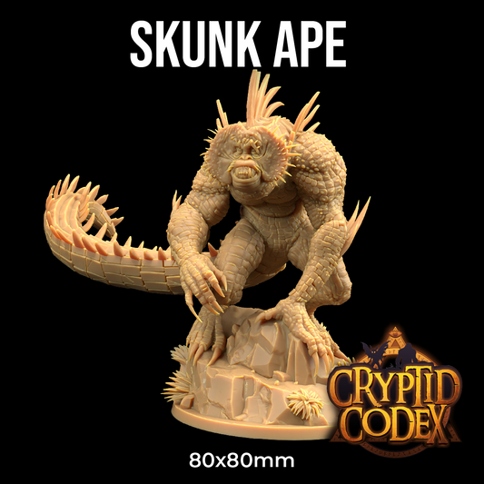 Dragons Trappers Lodge - Skunk Ape (Huge) - Cryptid Codex 2025 October