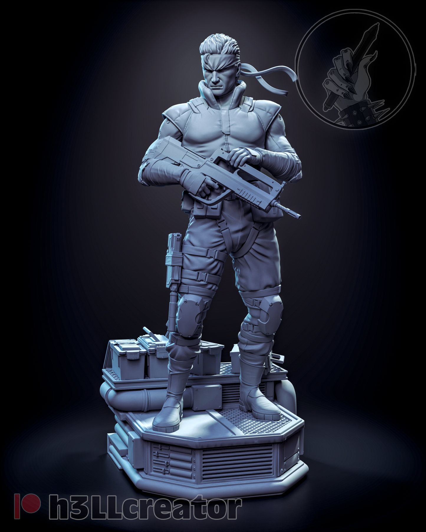 H3LL Creator - Solid Snake, Metal Gear