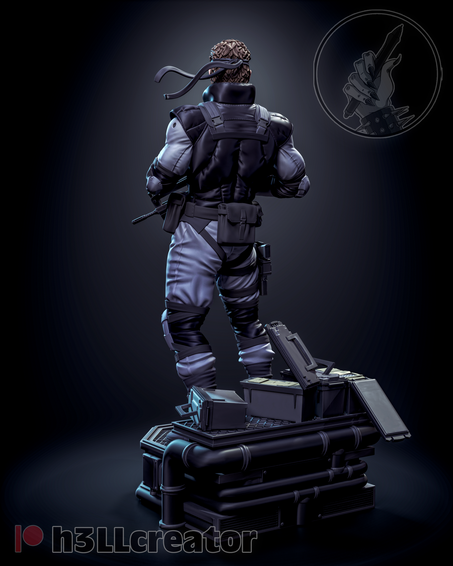 H3LL Creator - Solid Snake, Metal Gear