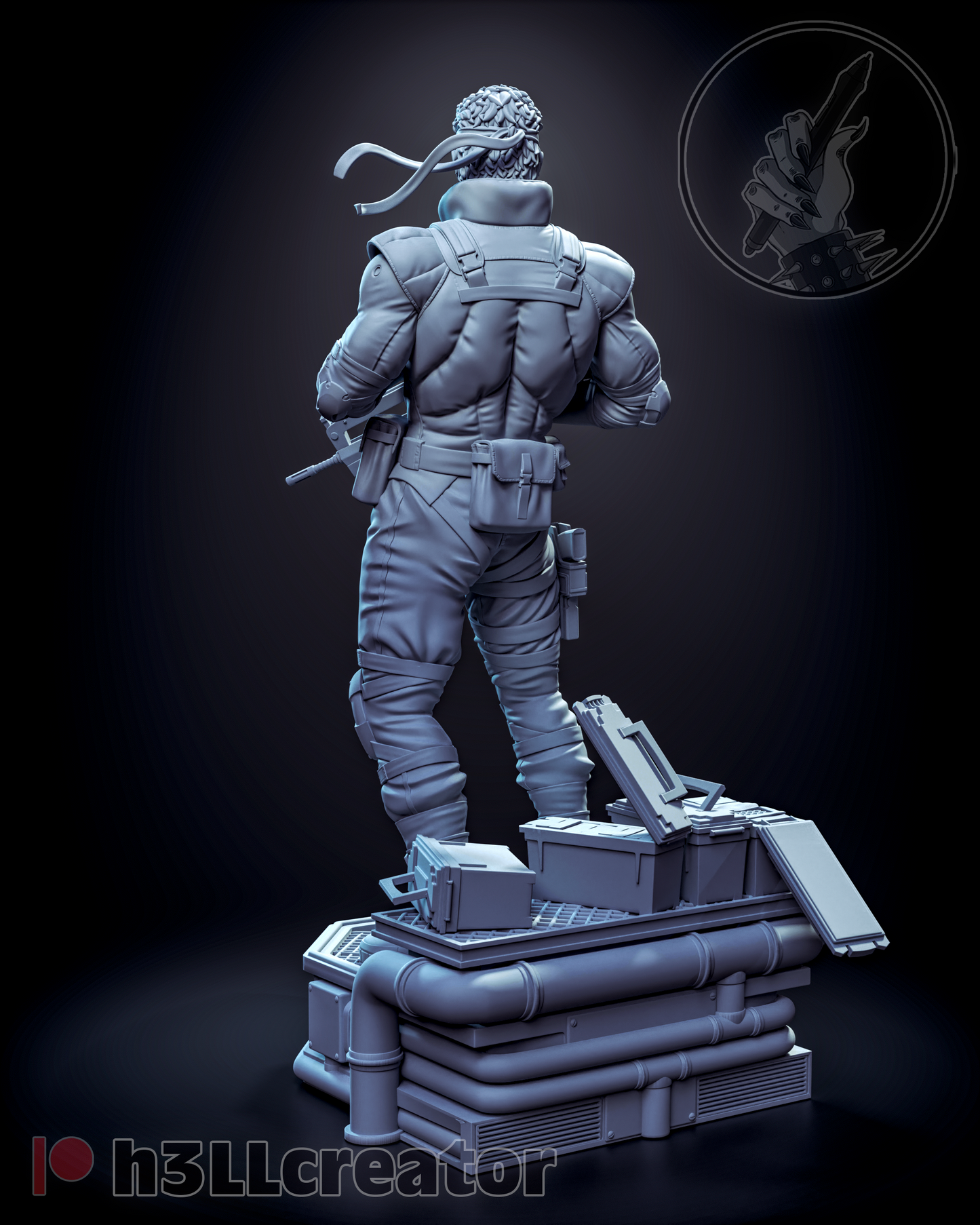 H3LL Creator - Solid Snake, Metal Gear