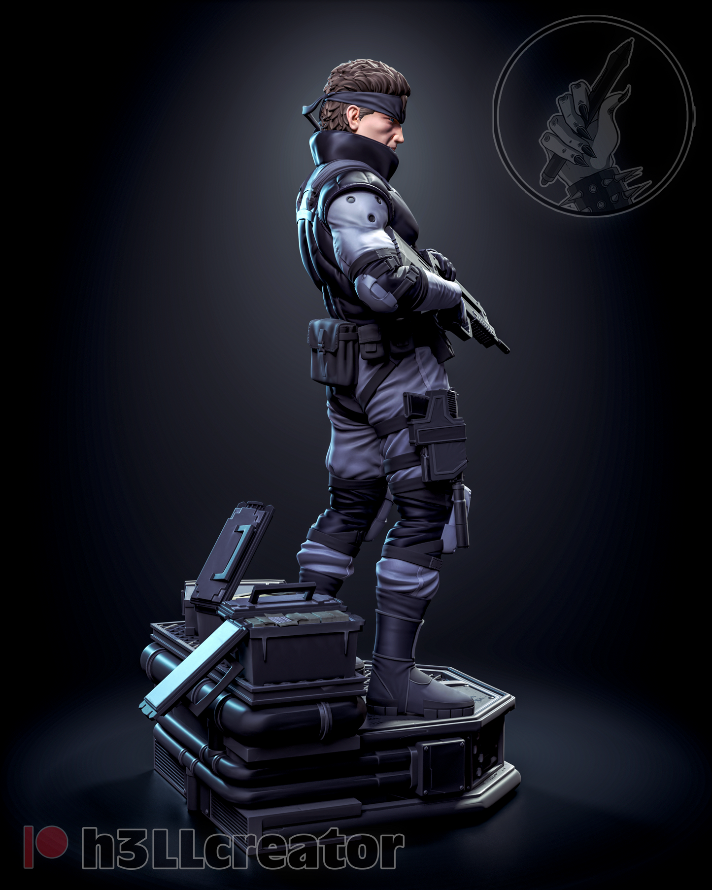 H3LL Creator - Solid Snake, Metal Gear