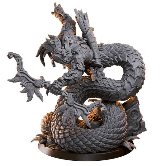 Loot Studio - Yuan-Ti Snakefolk Abomination (Large) - Tomb of the Serpent God 2025 June