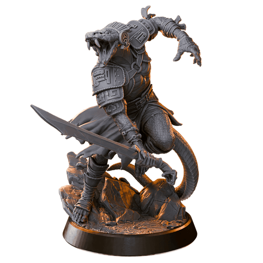 Loot Studio - Yuan-Ti Snakefolk Halfblood - Tomb of the Serpent God 2025 June