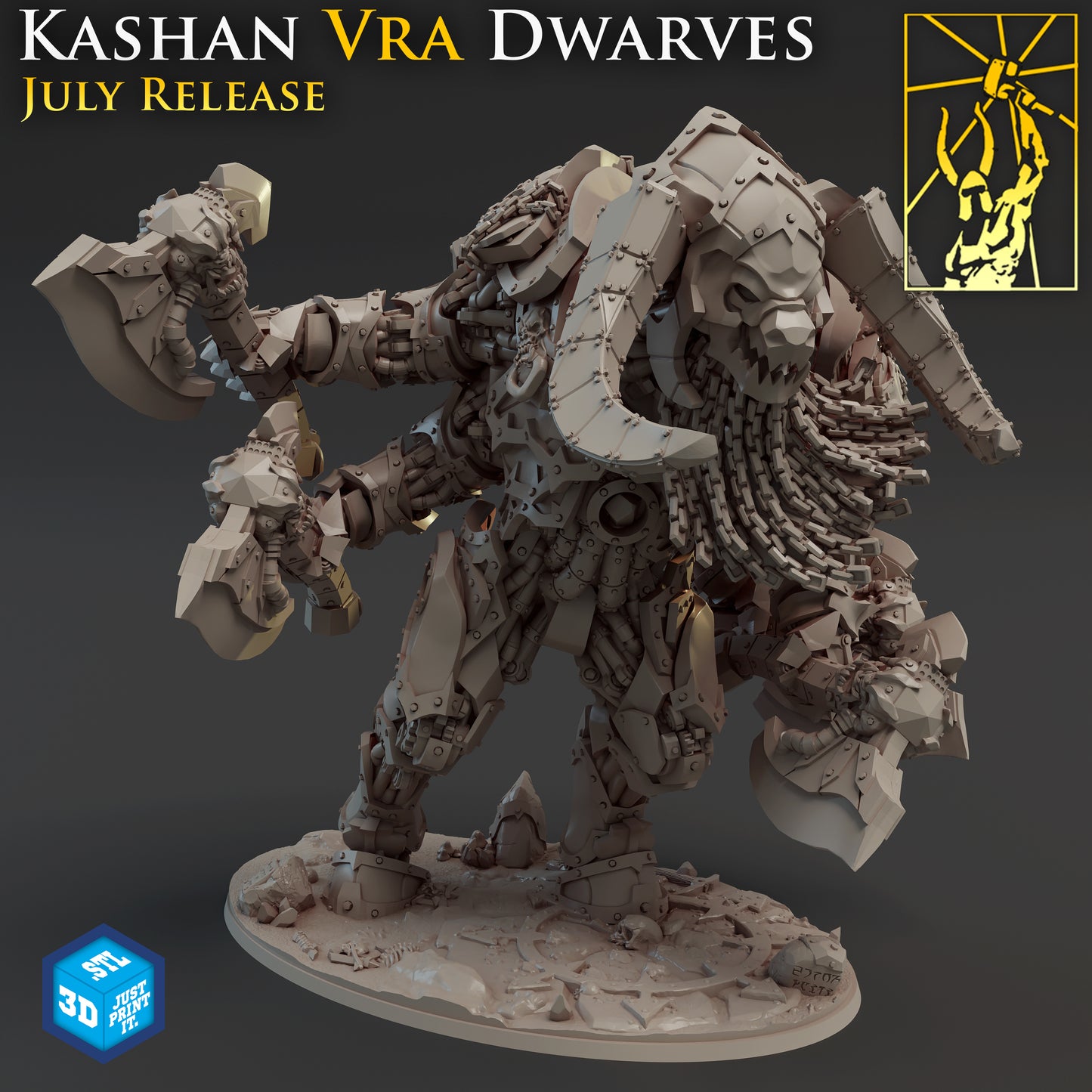 Titan Forge - Infernal Golem of Kashan Vra - Sons of Kashan Vra Dwarves 2020 July