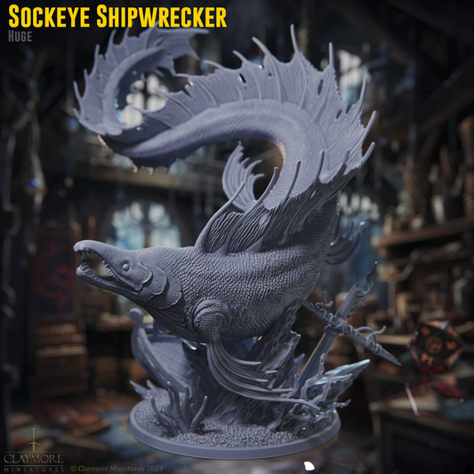 Claymore Miniatures - Sockeye Shipwrecker H - Rossvalds Bestiary of The Unknow 2024 November Release 35mm