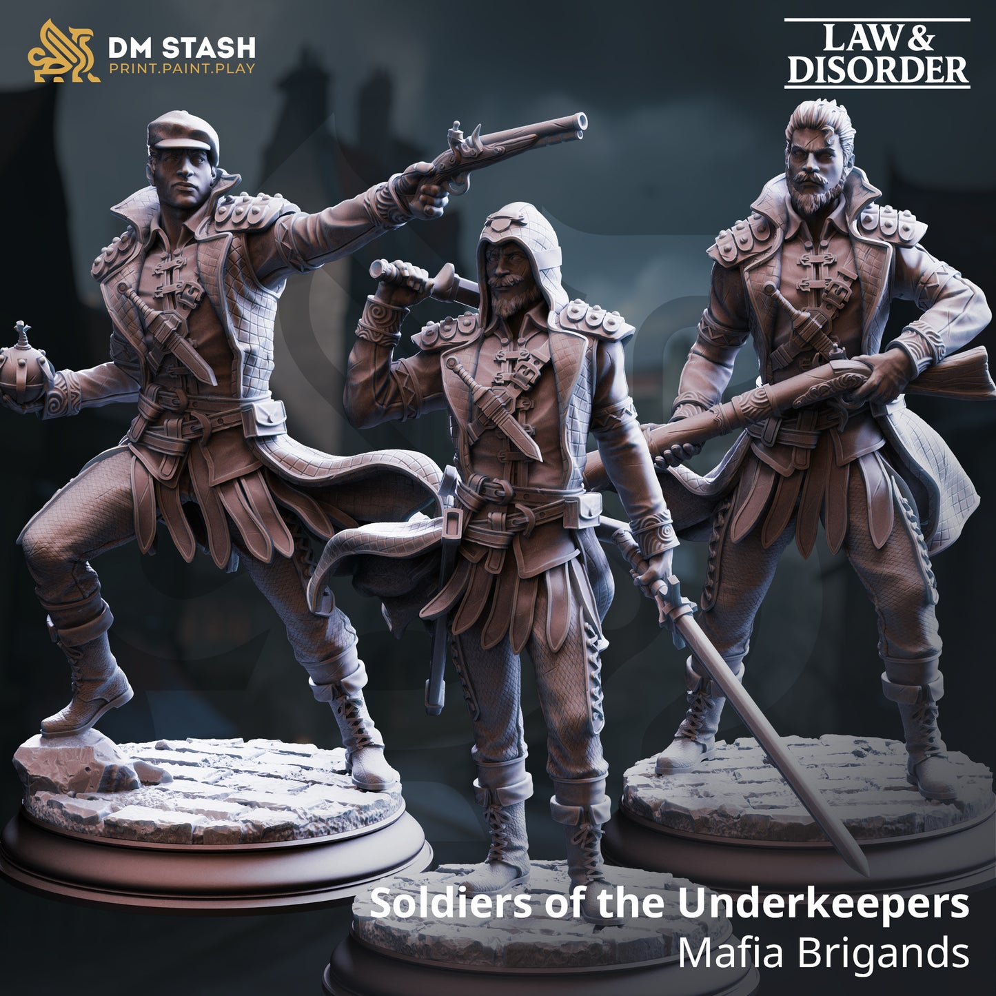 DM Stash - Soldiers of the Underkeepers, Mafia Brigands - Law & Disorder 2025 December