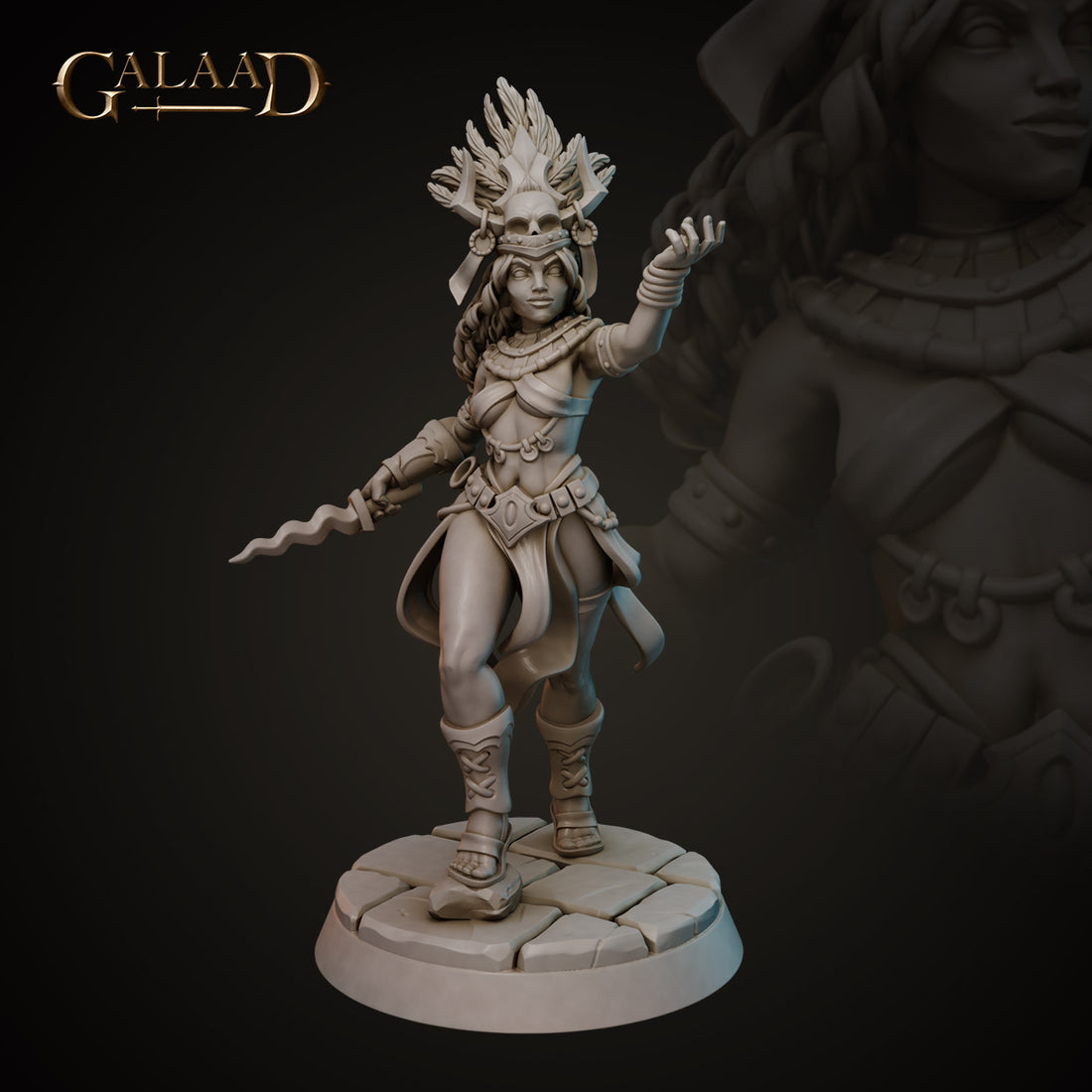 Galaad - Sorceress 01 Human - Aztecs 2023 April