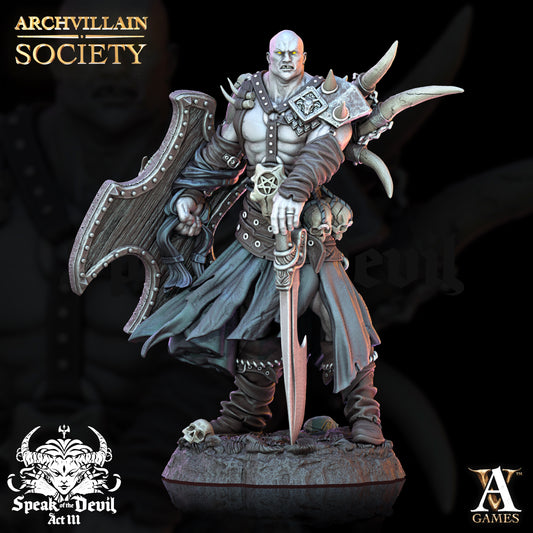 Archvillain Games - Alaric Voidblade Goliath Barbarian Archvillain Society Vol. 25 Speak of the Devil Vol III 2023 July