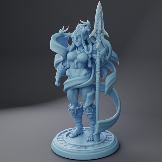 Twin Goddess Miniatures - Styrkja Warrior - Goddess 2024 April