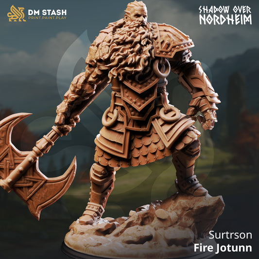 DM Stash - Surtrson, Fire Jotunn - Shadow Over Nordheim 2025 October