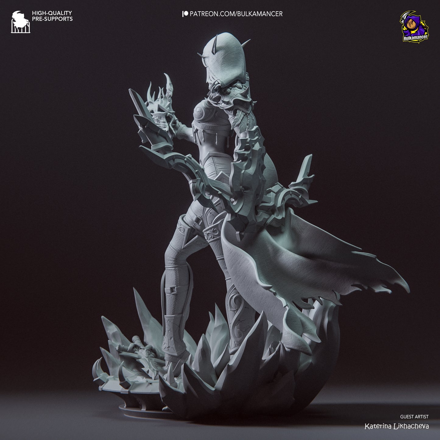 Bulkamancer Sculpts - Sylvanas WIndrunner WoW - 45mm / 273mm