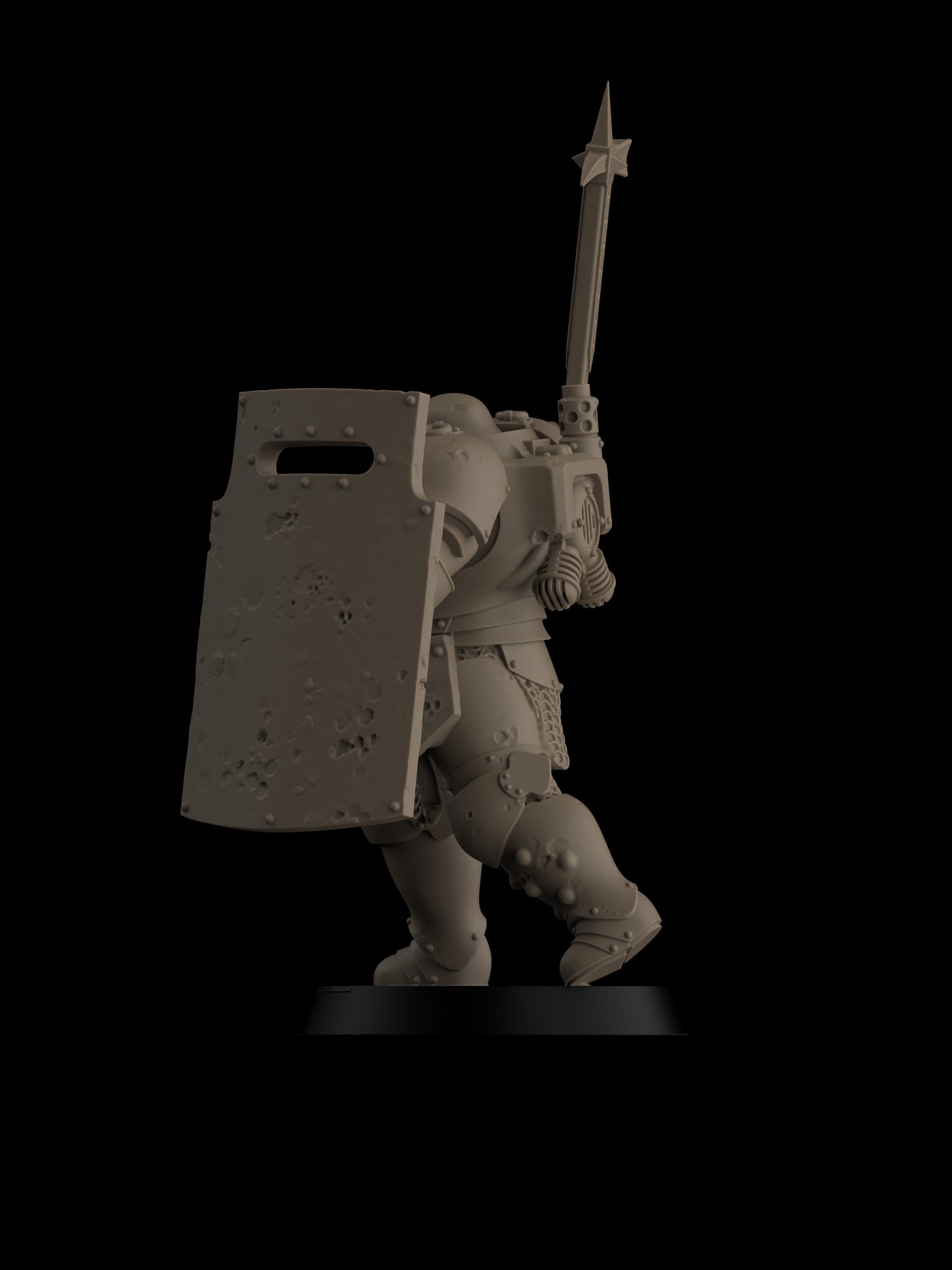 Trench Crusade -  Heavy Mechanised Infantry (Hammer,Shield)