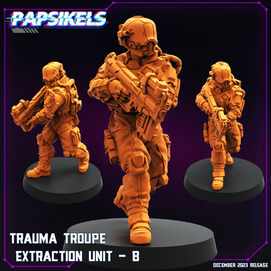 Papsikels - Trauma Troupe, Extraction unit B - 2023 December