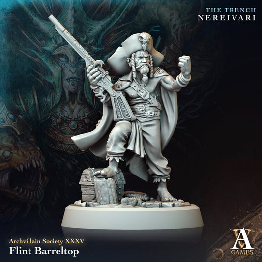 Archvillain Games - Pirate Flint Barreltop - Archvillain Society Vol. XXXV - The Trench Nereivari 2024 May