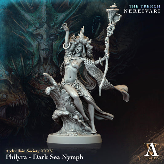 Archvillain Games - Philyra, Dark Sea Nymph - Archvillain Society Vol. XXXV - The Trench Nereivari 2024 May