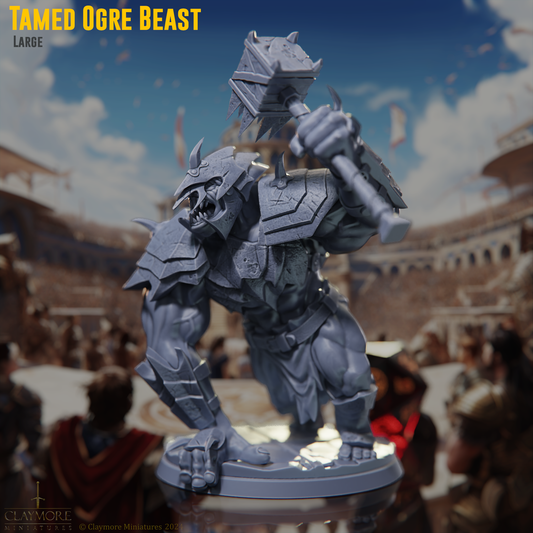 Claymore Miniatures - Tamed Ogre Beast (Large) - Tournament of Champions 2025 January