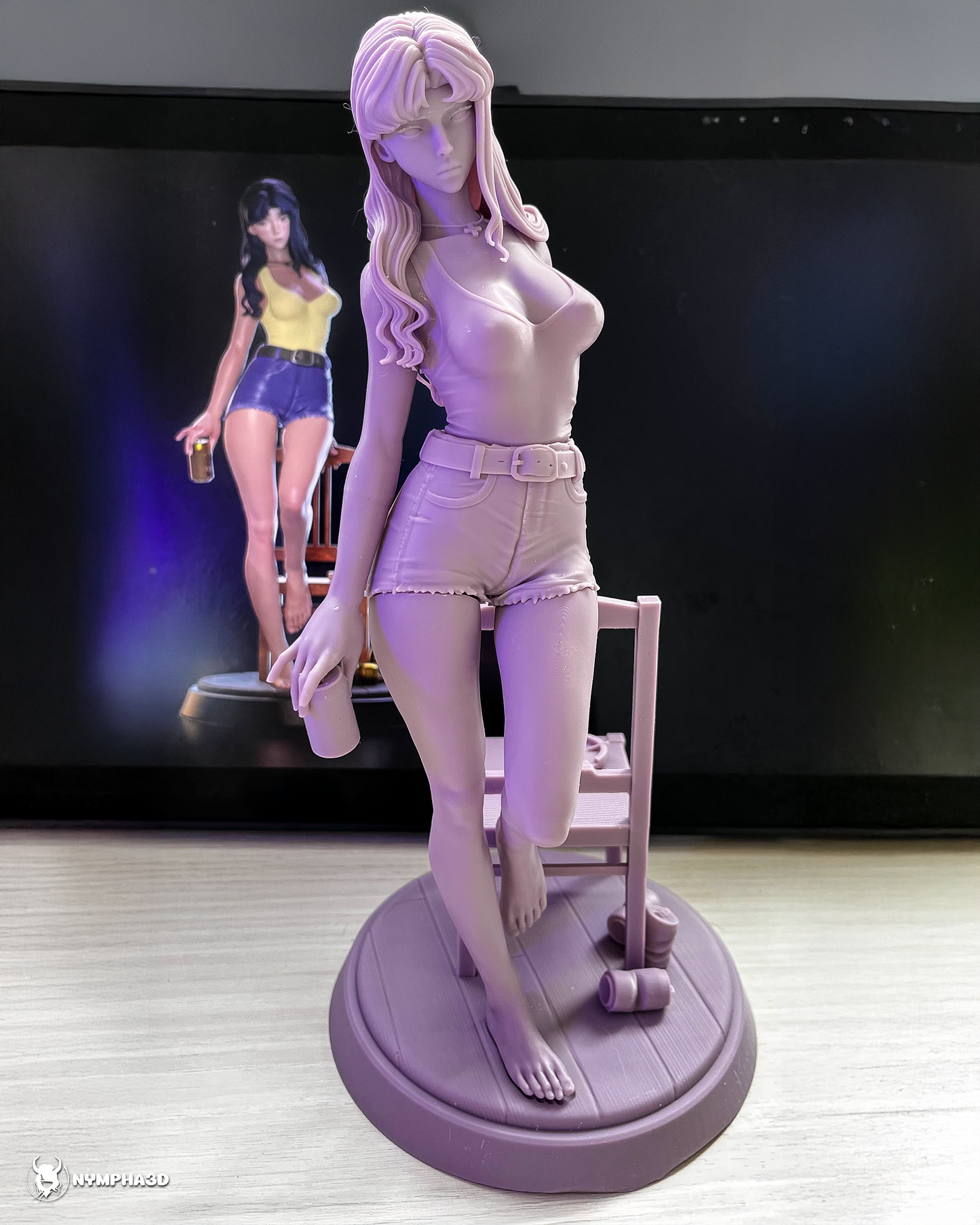 Nympha 3D - Misato Katsuragi, Evangelion