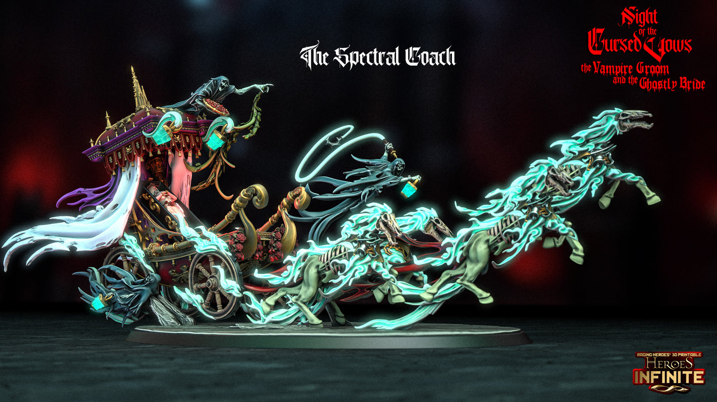 Heroes Infinite Raging Heores - The Spectral Coach - 2024 The Vampire Groom and the Ghostly Bride #55