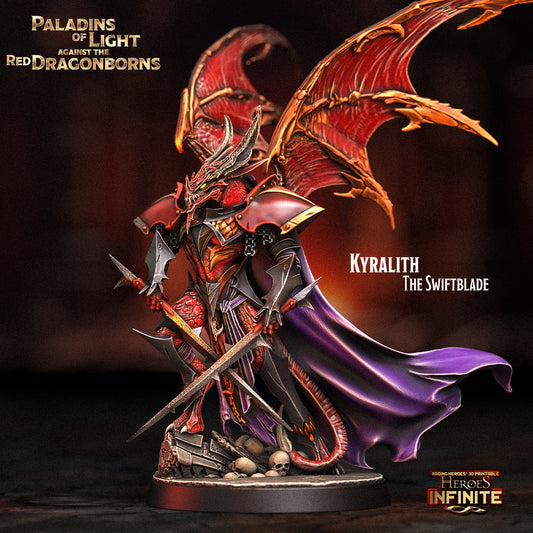 Heroes Infinite Raging Heores - Kyralith the Swiftblade - Paladins of Light Against the Red Dragonborns 2025 January