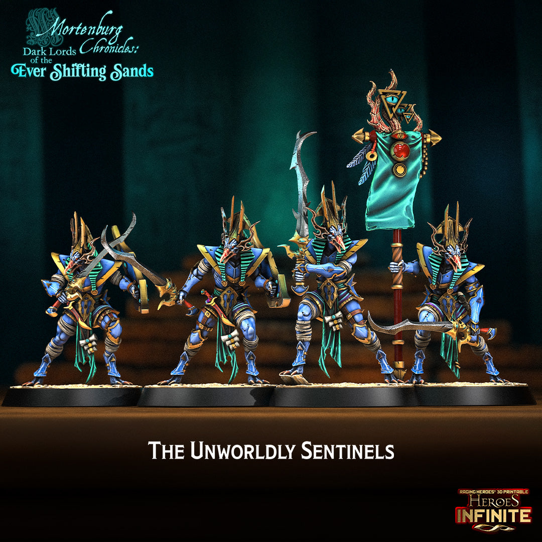 Heroes Infinite Raging Heores - The Unworldly Sentinels, Tzeentch Disciples - Mortenburg Chronicles 2025 April