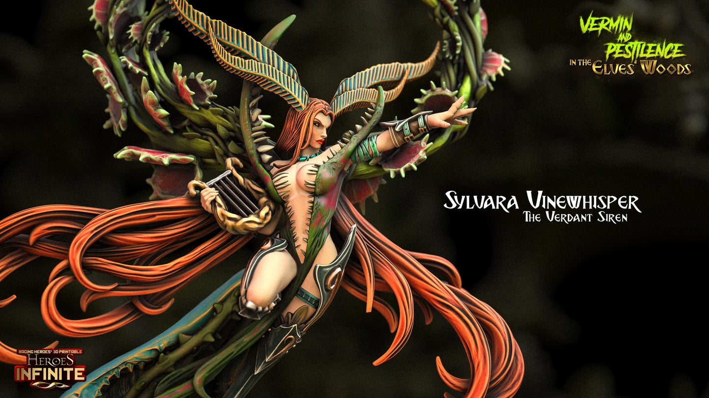 Heroes Infinite Raging Heores - Sylvara Vinewhisper - 2024 Vermin and Pestilence in the Elves Woods #53