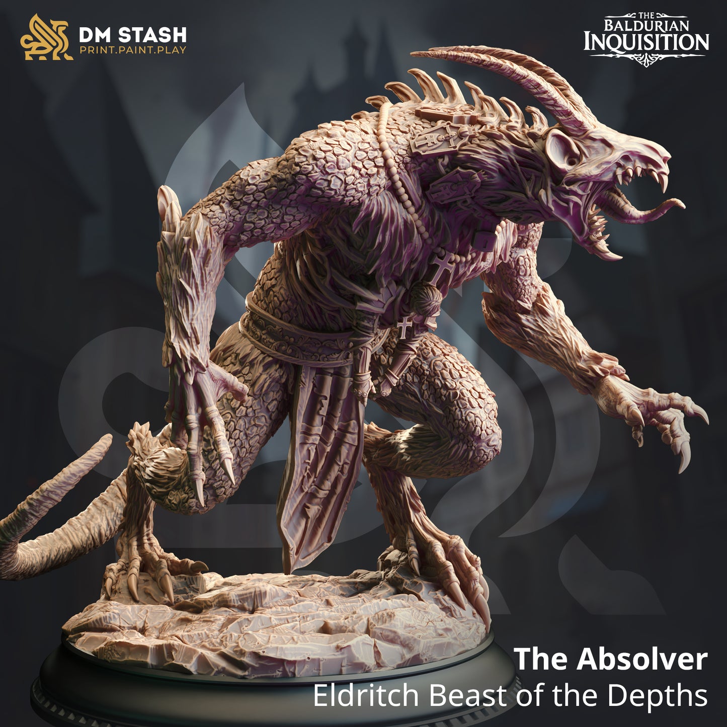 DM Stash - The Absolver, Eldritch Beast of the Depths (Huge) - Baldurian Inquisition 2025 March