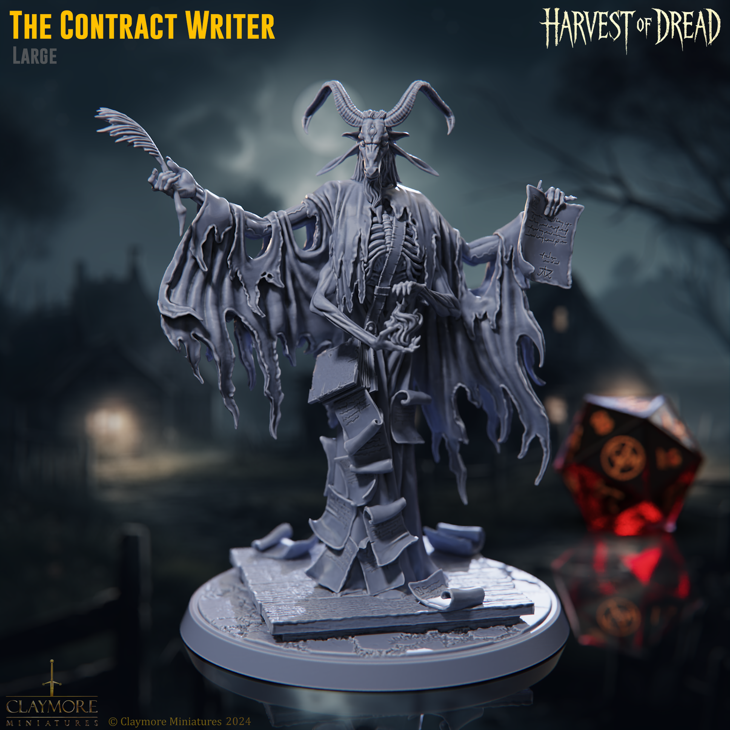 Claymore Miniatures - Harvest of Dread 2024 October Release