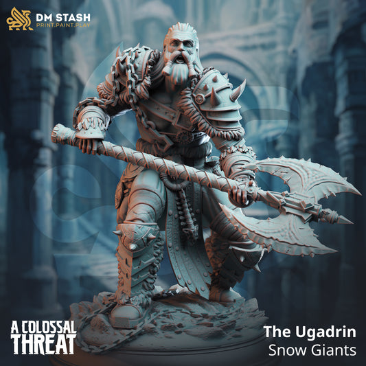 DM Stash - The Ugadrin, Snow Giant 2 - A Colossal Threat  2023-12
