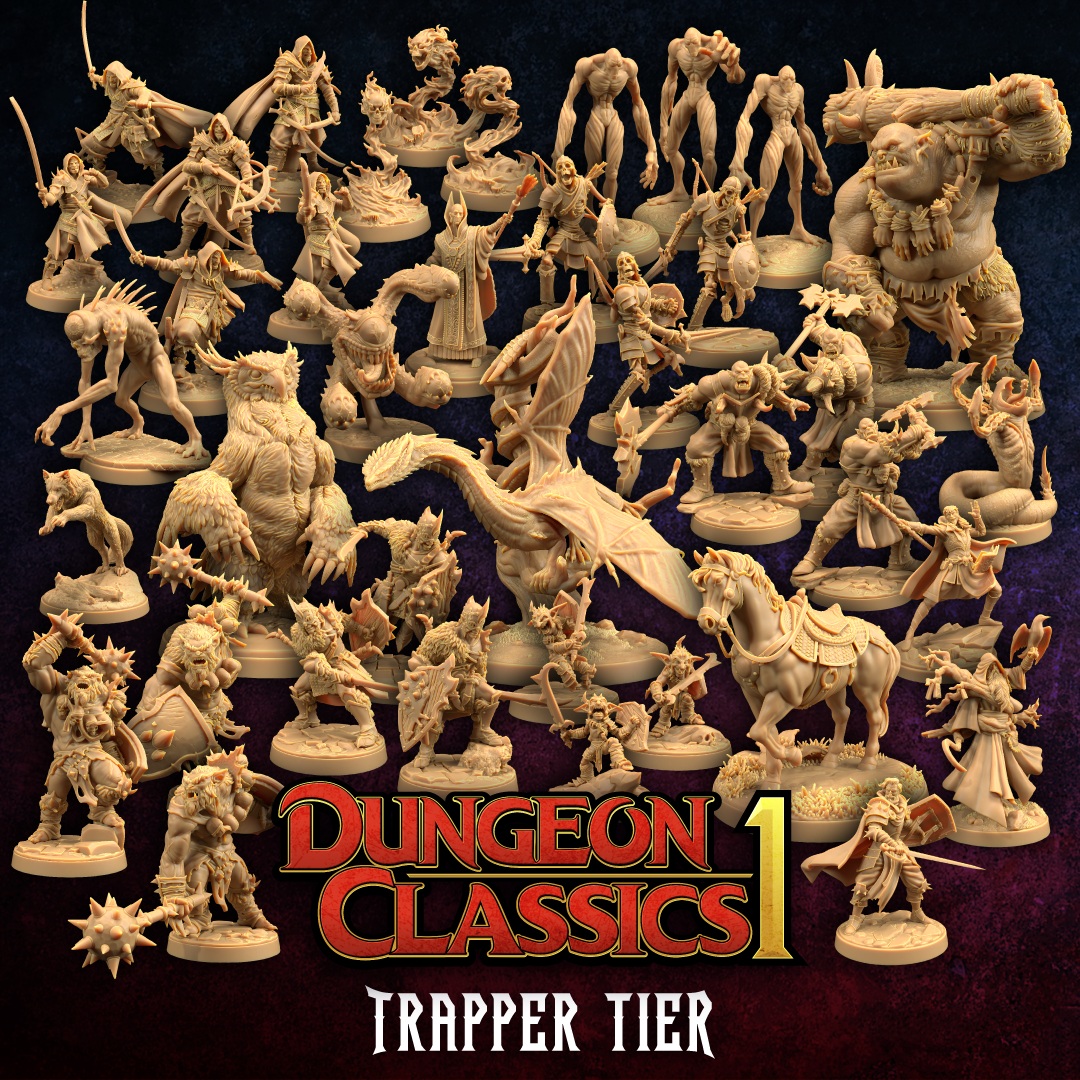 Dragons Trappers Lodge - Dungeon Classics 2024 September Release 35mm