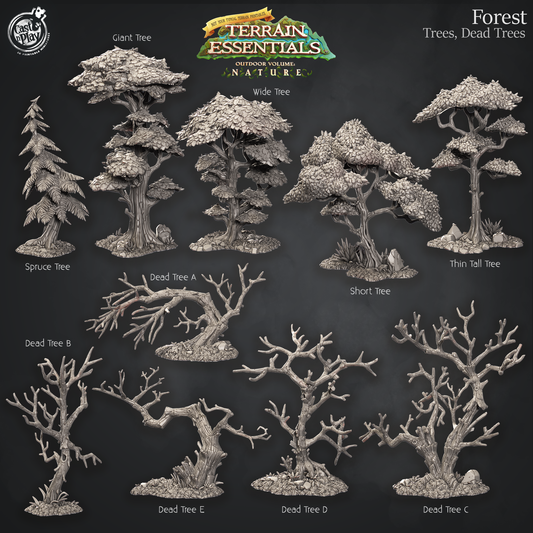 Cast n Play - Outdoor Volumen, Nature - Terrain Essentials Interiors - Terrain Essentials