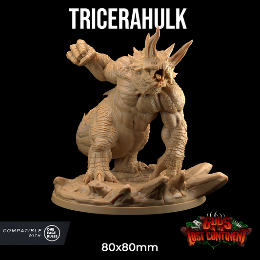 Dragons Trappers Lodge - Tricerahulk (Huge) - Gods of the Lost Continen 2023 August