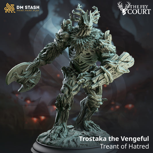 DM Stash - Trostaka the Vengeful, Treant of Hatred - The Fey Court 2025 May