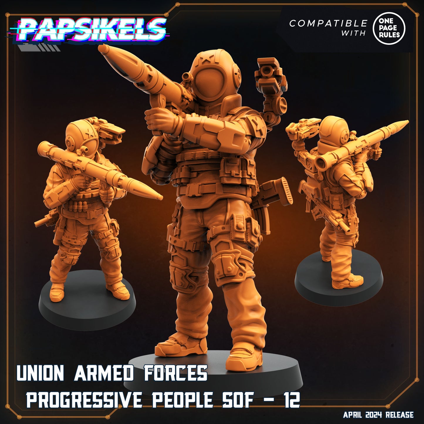 Papsikels - Union Armed Forces, Progressive People SoF 12 -  2024 April
