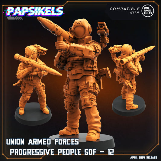 Papsikels - Union Armed Forces, Progressive People SoF 12 -  2024 April