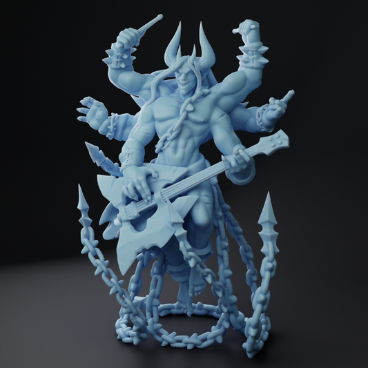 Twin Goddess Miniatures - Udoroth Boss Rocker - Bardic Beatdown